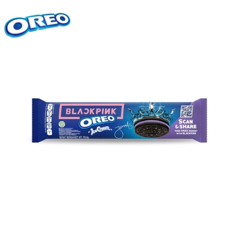 

OREO BLACKPINK BERRY ICE CREAM, 119.6G [LIMITED EDITION]