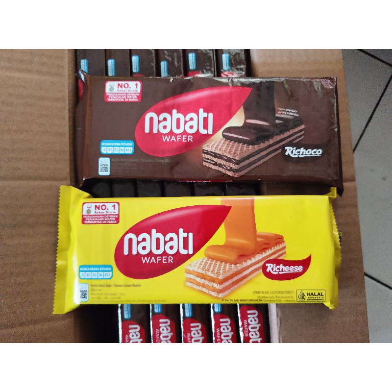 

Wafer Nabati Long 120 gram Snack Hajatan Asul Asul Griya Snack