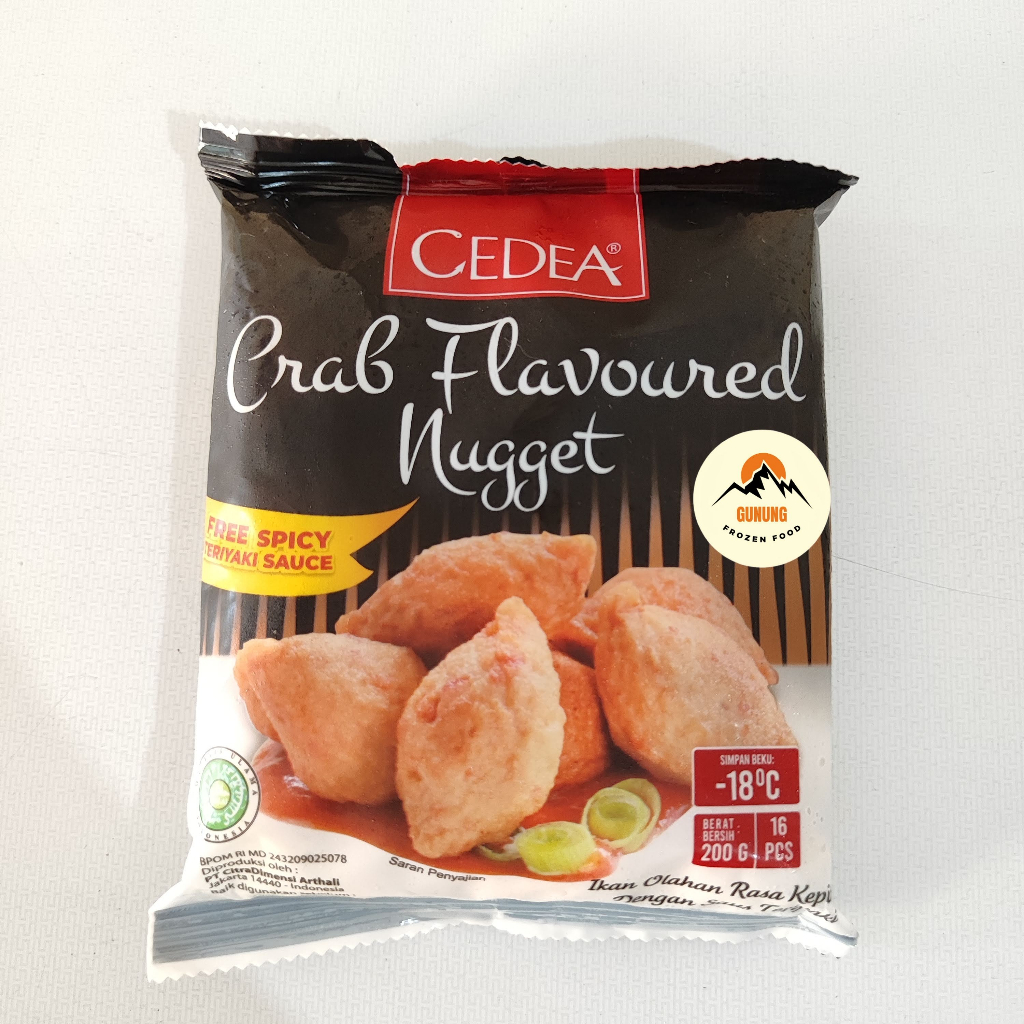 

Cedea Crab Flavoured Nugget Free Spicy Teriyaki Sauce