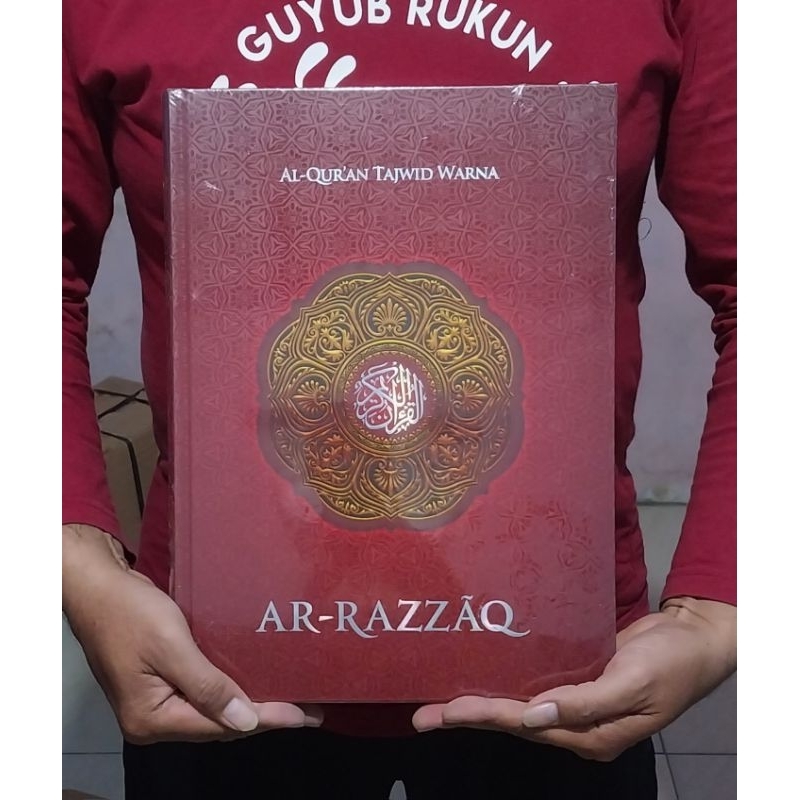 ALQURAN TAJWID WARNA AR RAZZAQ JUMBO