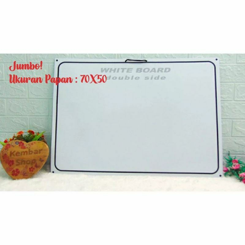 White Board portable papan tulis putih atau white board lembaran gulung ukuran besar