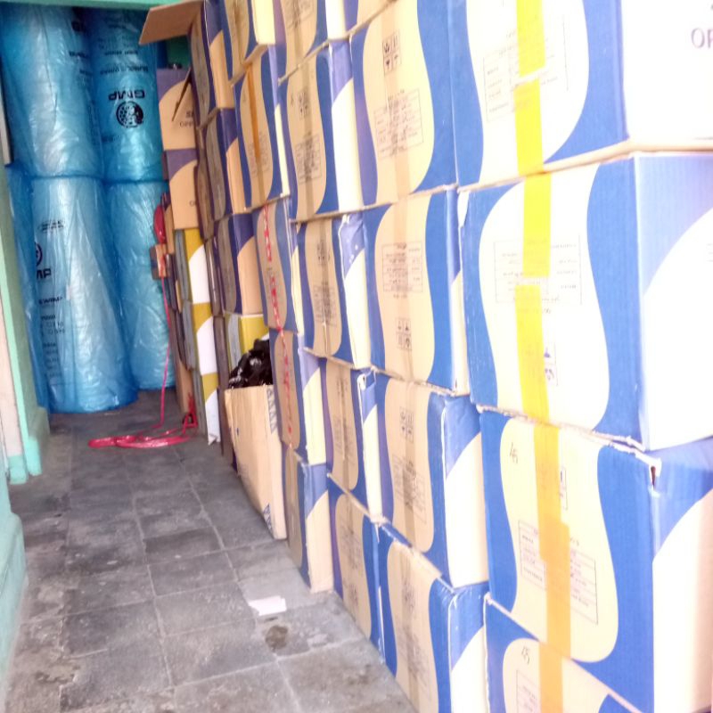 

Lakban 45mm x 90yard, Segitiga Mas, bening, coklat dan mixed