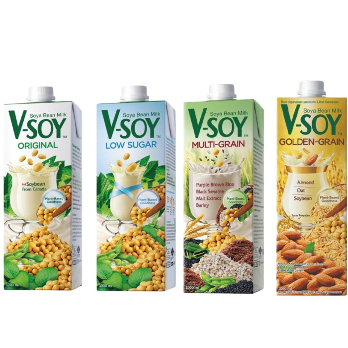 

1 Liter V-SOY Susu Kedelai - All Varian Exp. Juli 2025