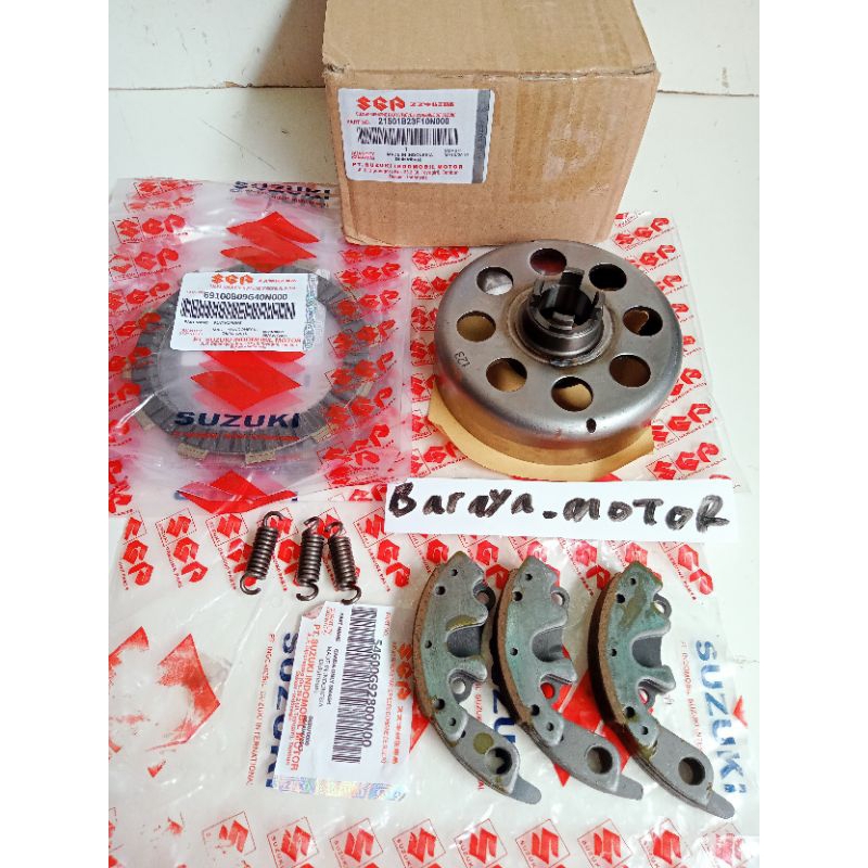 Mangkok Ganda+Kampas Ganda+Plat kopling Smash 110 Old/New