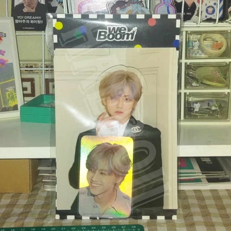 MD (Merchandise) nct dream holo we boom jaemin mini frame glitch mode