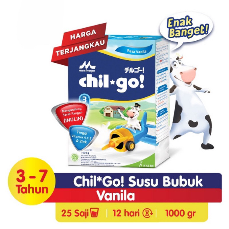 Chil Go Powder 3+ Vanila 1000 gr