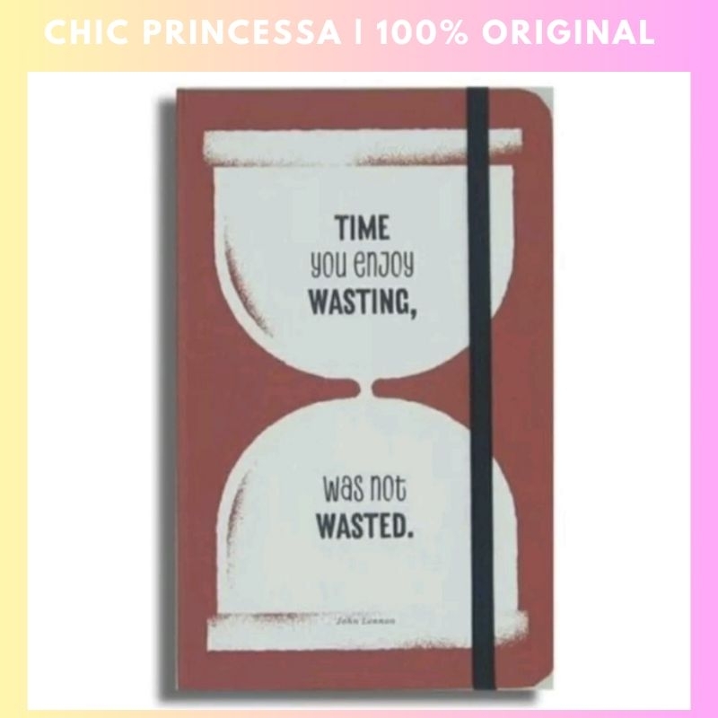 

Hourglass Journal Book 10cmx16cmx1.5cm (Notebook Bergaris)
