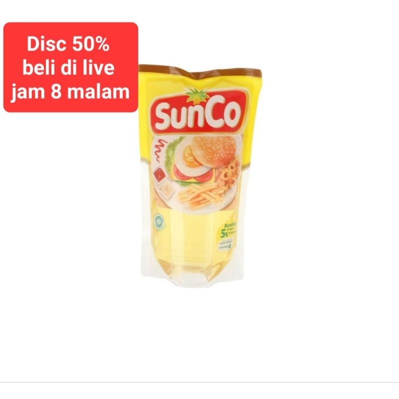 

minyak goreng SUNCO pouch 1liter