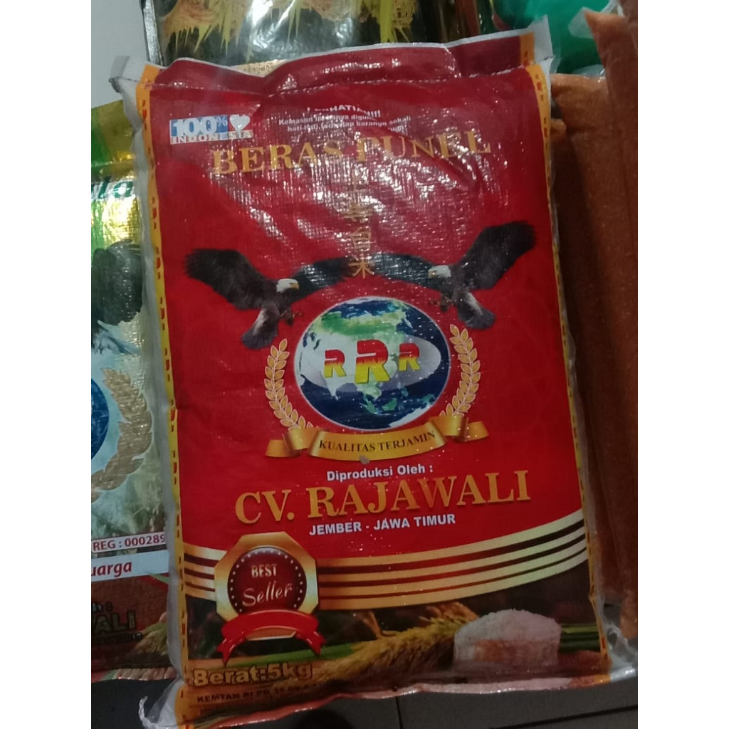 

Beras Putih Cap Rajawali Merah 5kg Grosir