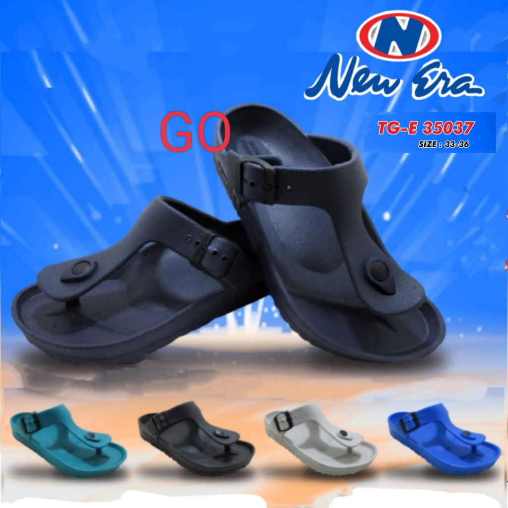 sogo NEW ERA TG 35037 Sandal Jepit Anak Tanggung Sendal Japit Karet Anti Slip Original 33-38