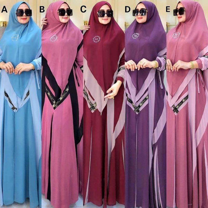 DHEAAFIECCENA/DHEA BOUTIQUE/READY ALIKA SYARI/SYARI POLOS PREMIUM/SYARI ORIGINAL/SYARI MARON BIRU PI