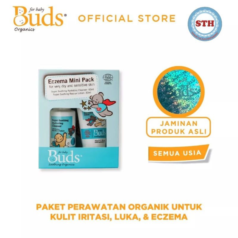 BUDS ORGANIC SOOTHING ECZEMA MINIPACK
