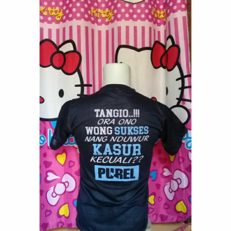 kaos kata-kata viral