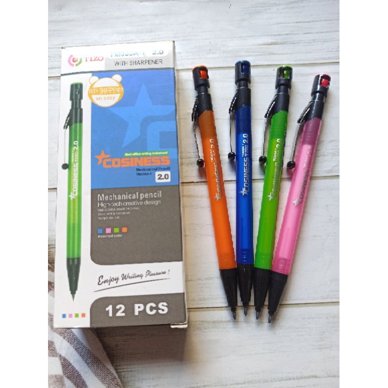 

(12PC) PENSIL MEKANIK TECHJOB TM-030A 2.0MM