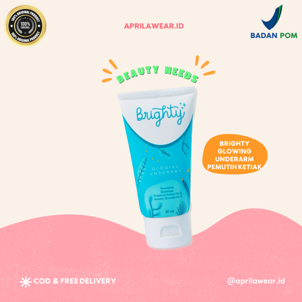 Brighty Glowing Underarm Pemutih Ketiak
