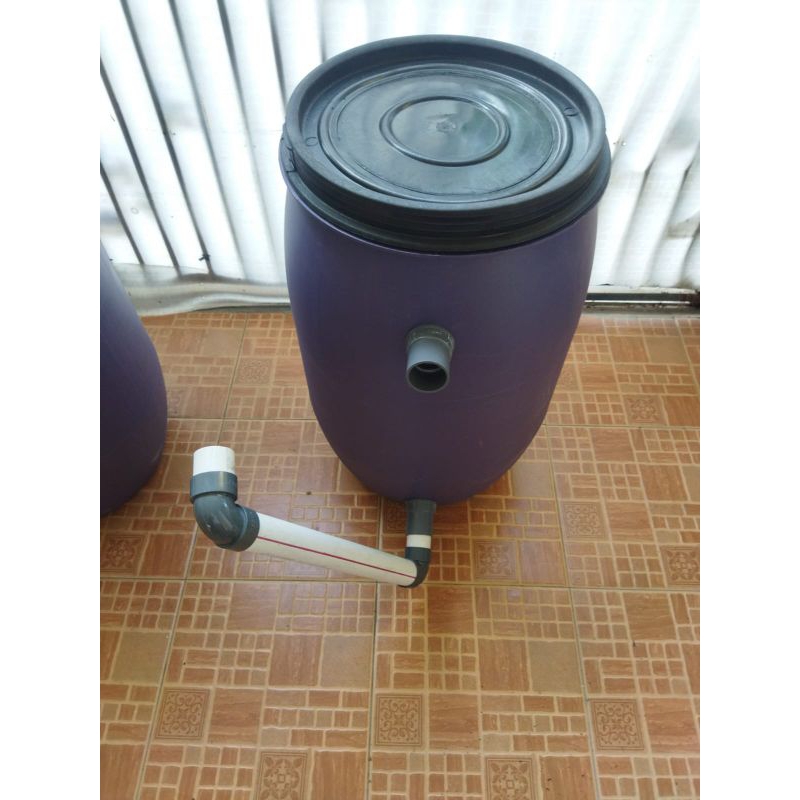 ember bio filter kolam ikan koi, UK 120L untuk tong 2,3,4