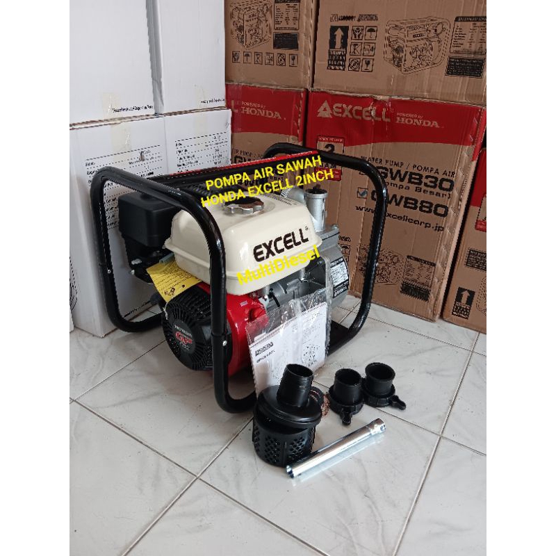 Mesin Pompa Air Irigasi Sawah HONDA 2" × WaterPump HONDA 2" × Pompa Alcon HONDA 2"