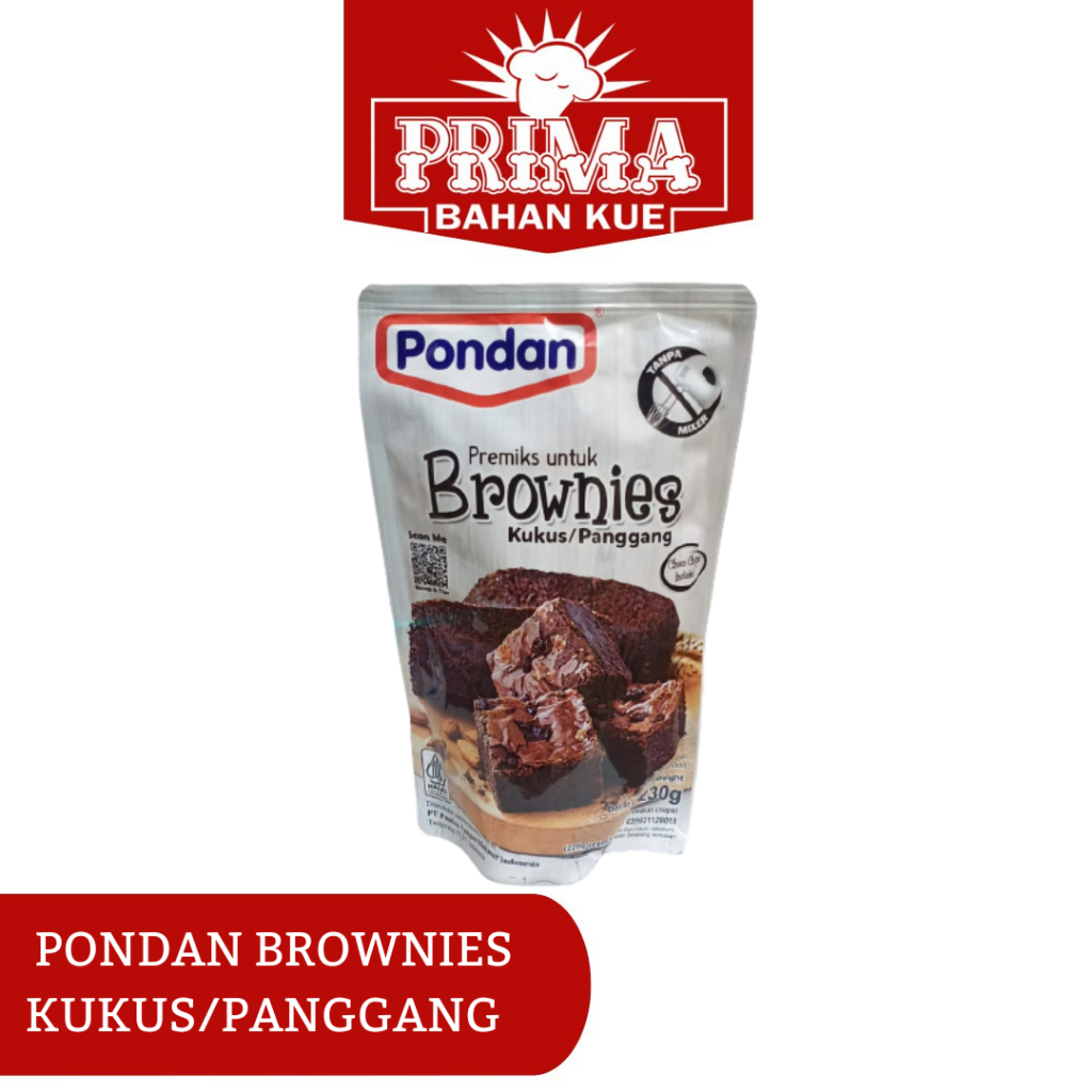 

PONDAN BROWNIES KUKUS/ PANGGANG