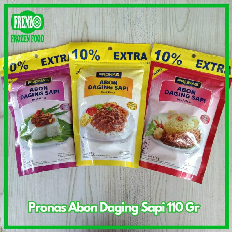 

Pronas Abon Daging Sapi 110 Gr