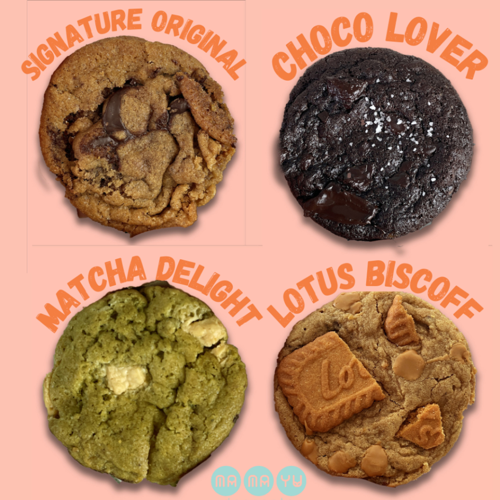 

Soft Cookies | All Variant | Package Hampers SoftCookies | Matcha Delight | Choco lover | Lotus Biscoff | Signature Original | Minimal pembelian 5pcs (Boleh mix rasa dan size cookies))