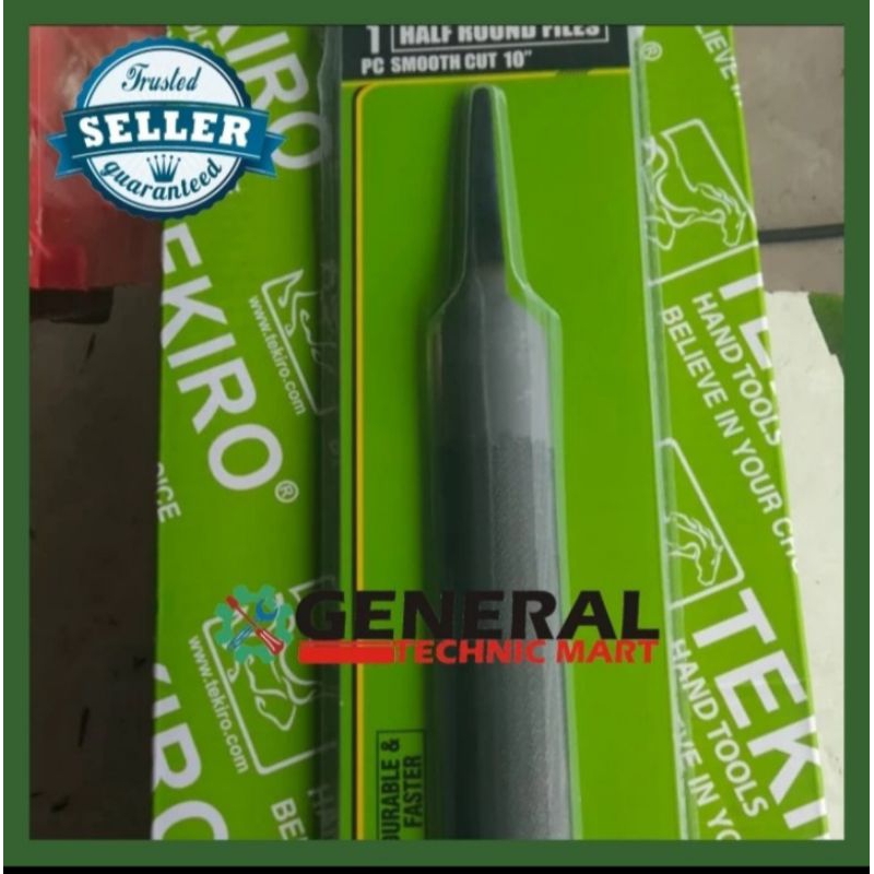Kikir setengah bulat halus 10inch.Murah dan ori