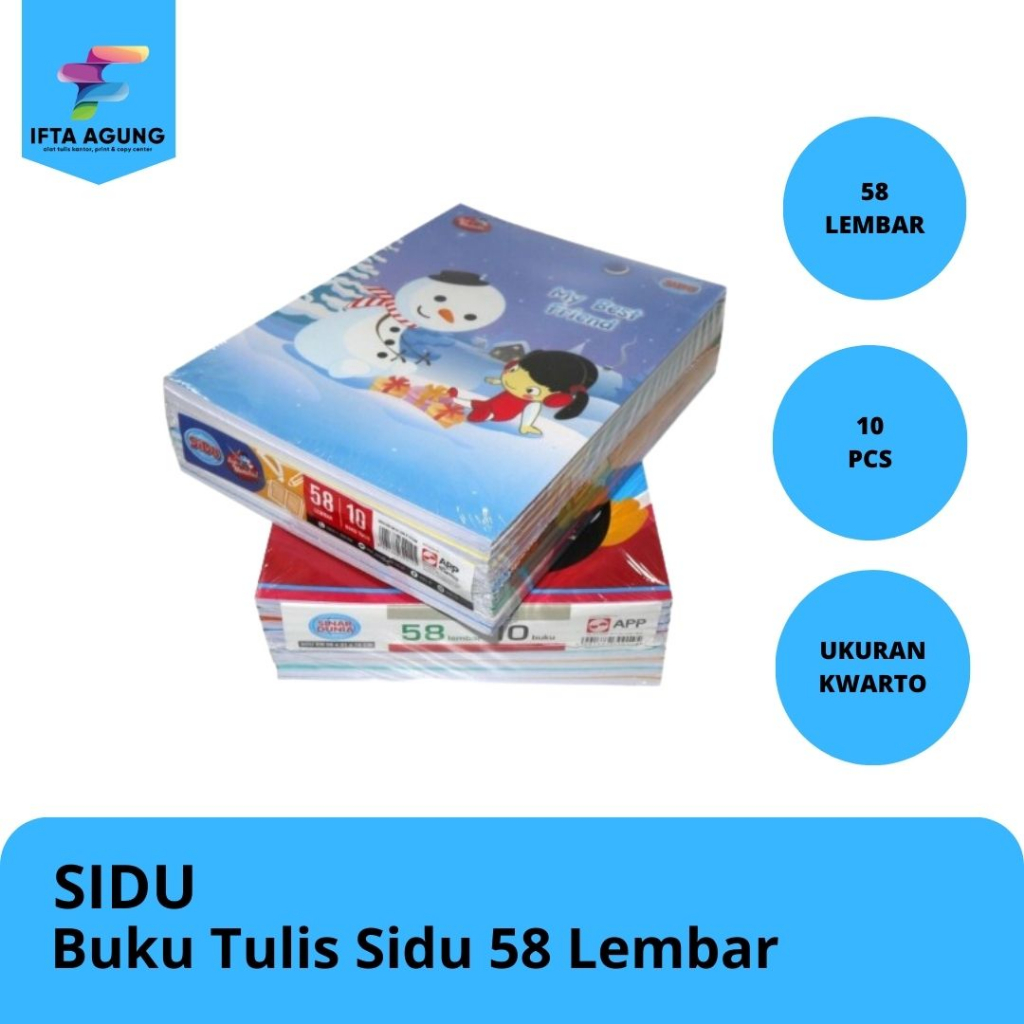 

Buku Tulis Sidu 58 Lembar Isi 10