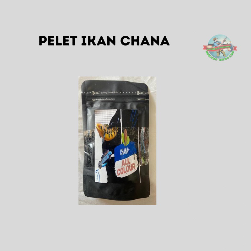 Pelet Ikan Chana Canna butiran kecil