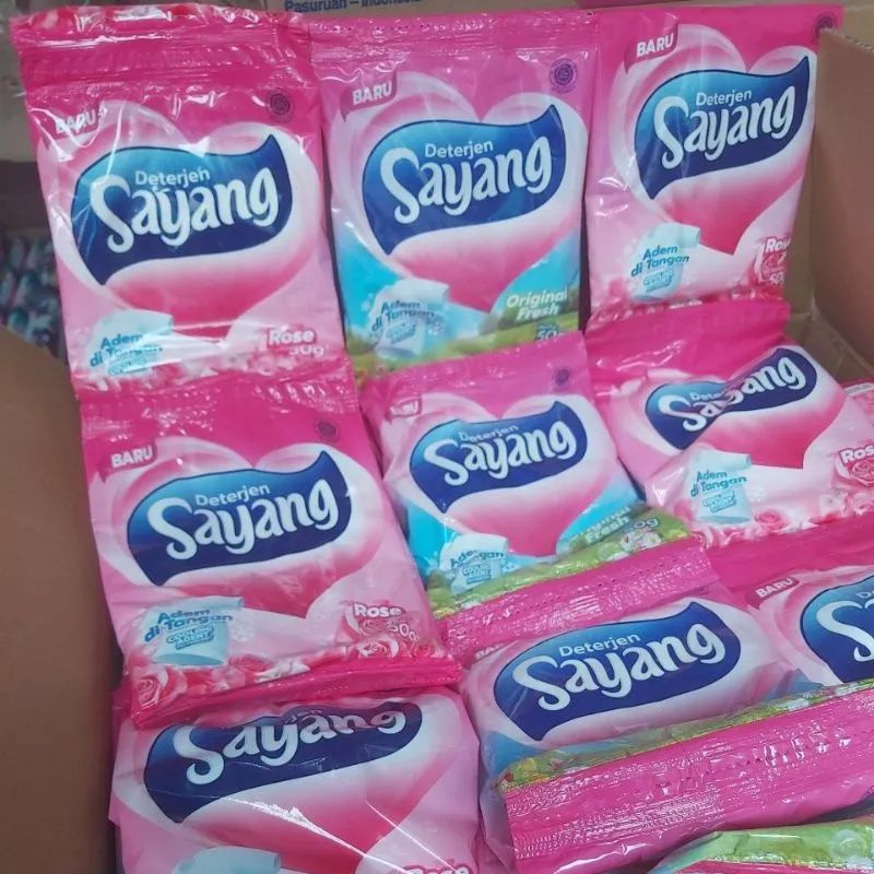 DETERGEN SAYANG 1RENCENG ISI 6