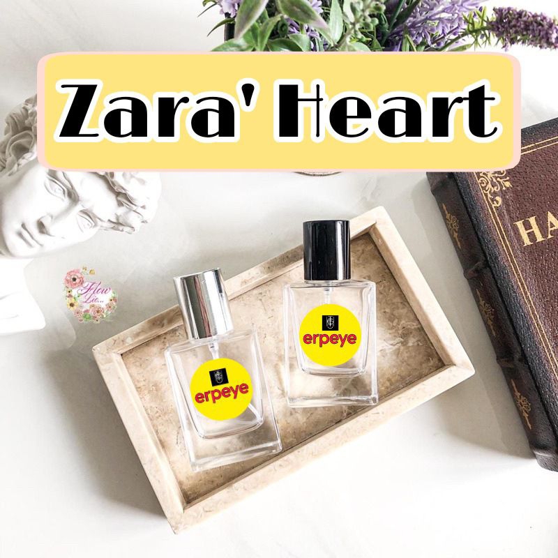 PARFUM PRIA WANITA UNISEX PREMIUM ZARA' HEART TAHAN LAMA EPREYE PERFUME
