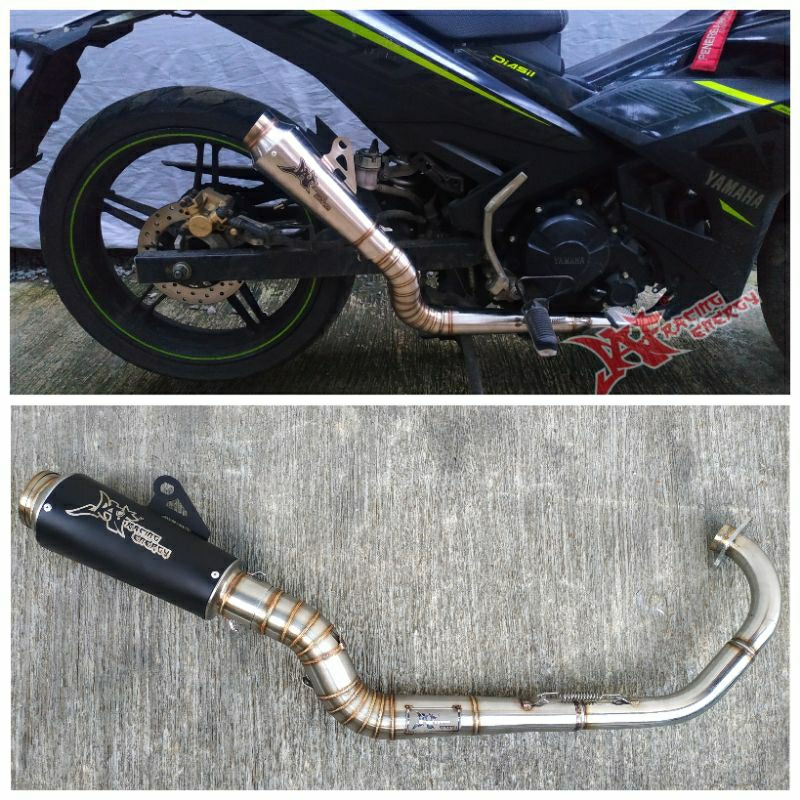 Knalpot MX KING MX OLD MX NEW KOBRA MALAYSIA FULLSET ORIGINAL JAF
