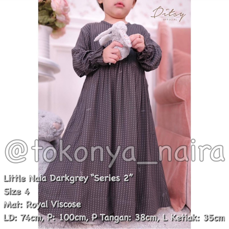 Little Ditsy April 2023 - April 2024 (Naia Darkgrey)