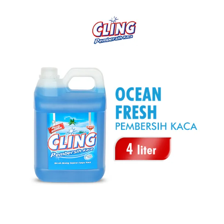 CLING PEMBERSIH KACA JERIGEN 4 LITER**