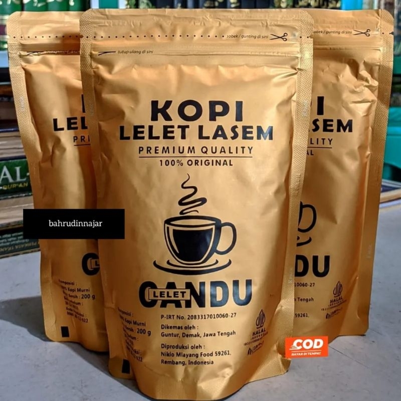 

kopi Lelet Lasem Candu original dan mlayang