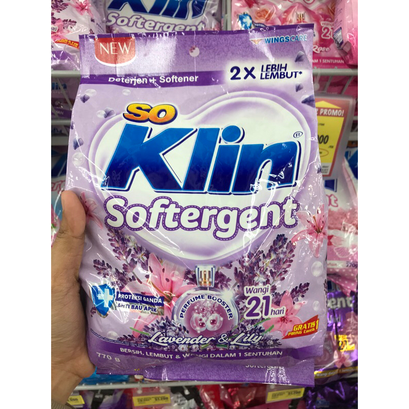 DETERGEN SOKLIN BUBUK SOFTERGEN 770GR