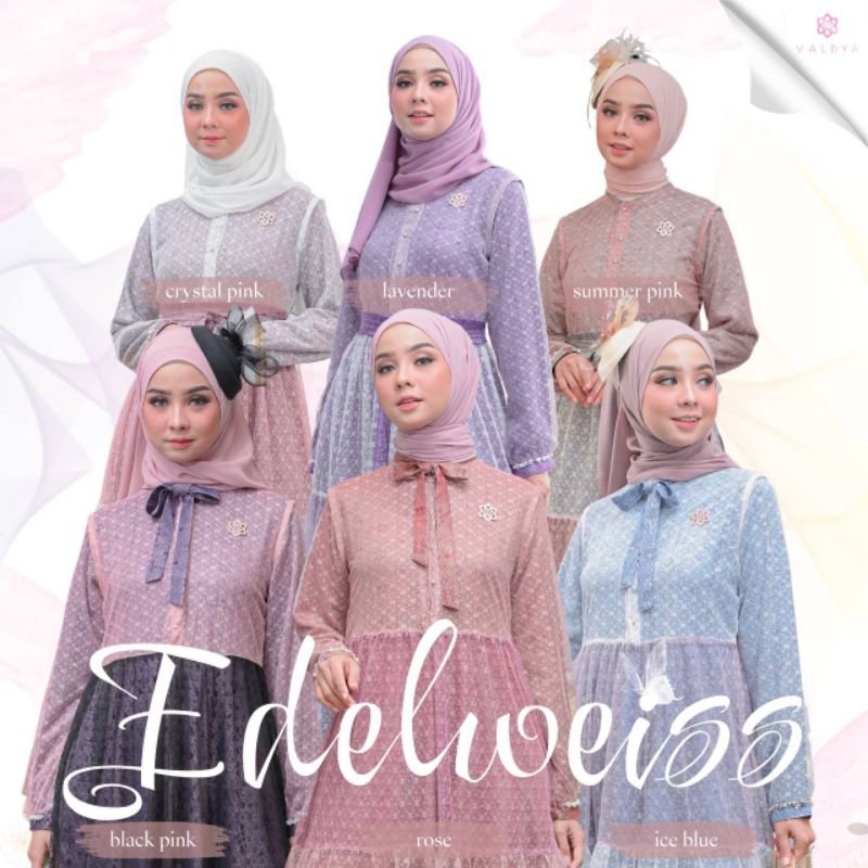 DRESS EDELWEIS  BY VALDYA AHZARAYY