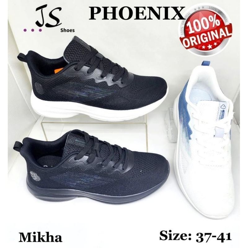 PHOENIX MIKHA - SEPATU SNEAKERS SEPATU SEKOLAH TALI CEWEK DEWASA MERK PHOENIX ORIGINAL