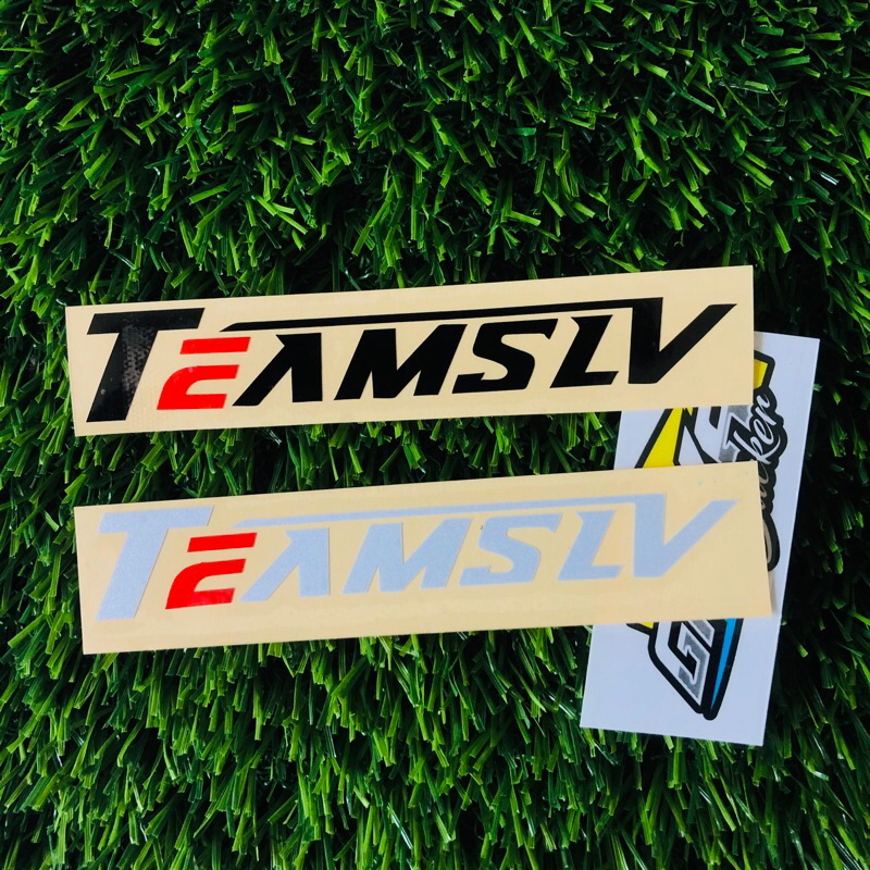 Stiker Motor Logo TEAMSLV SIAPASLV Viral Tiktok Vario125 Beat Aerox Nmax Pcx Mio K Stiker TEAM SLV T