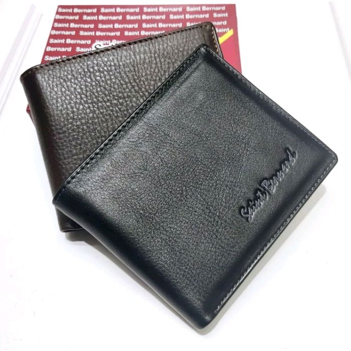 promo dompet pria kulit asli dompet kulit saint bernard