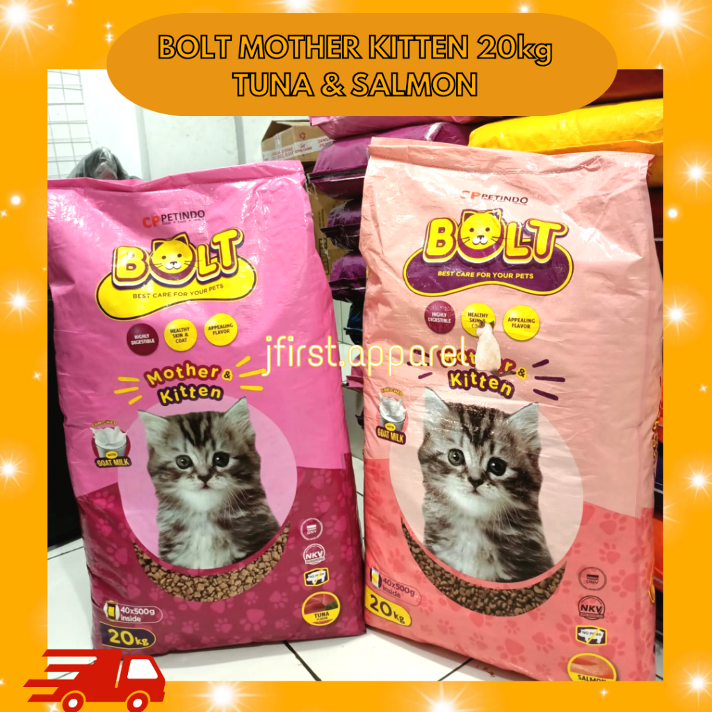 BOLT MOTHER KITTEN 20KG | BOLT MOTHER KITTEN TUNA SALMON 20KG