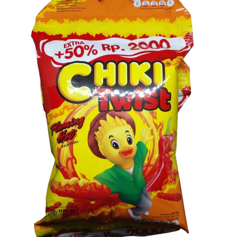 

CHIKI TWIST RENTENG ISI 10 X 22.5 GRAM KEMASAN 2000