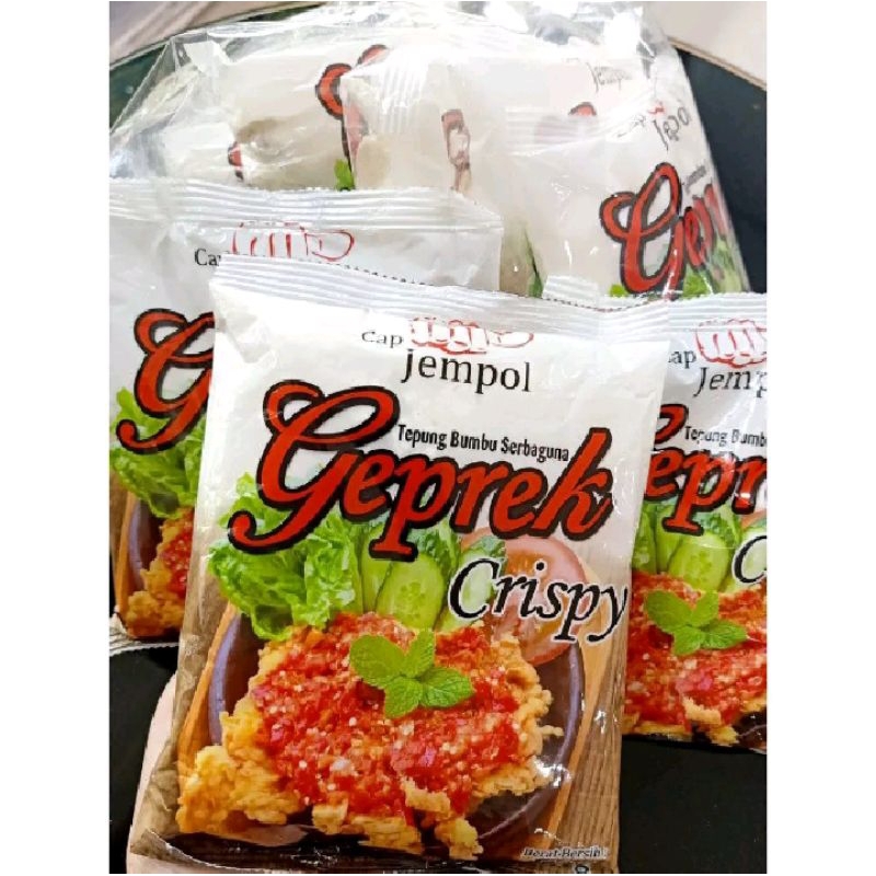 

TEPUNG GEPREK CRISPY CAP JEMPOL 150G / 1 PAKET ISI 2