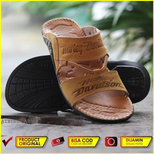 Sandal Kulit Harley Davidson