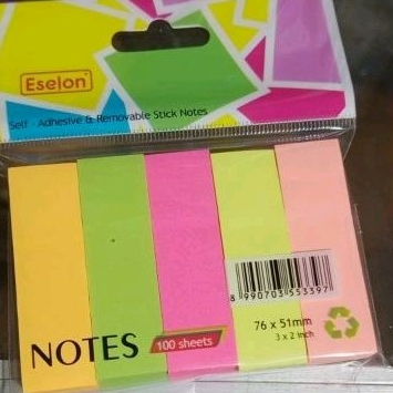 

STICKY NOTES/ PEMBATAS BUKU ESELON