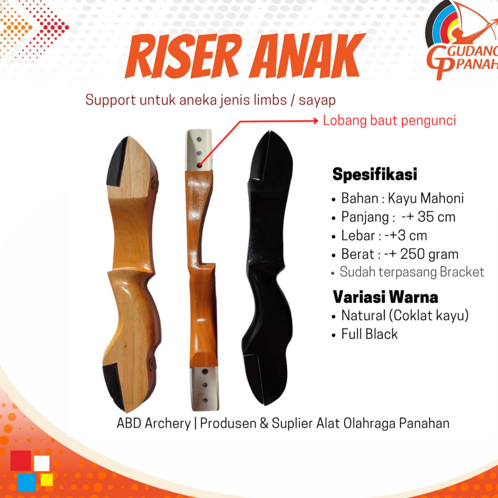 Riser Busur Panah Anak
