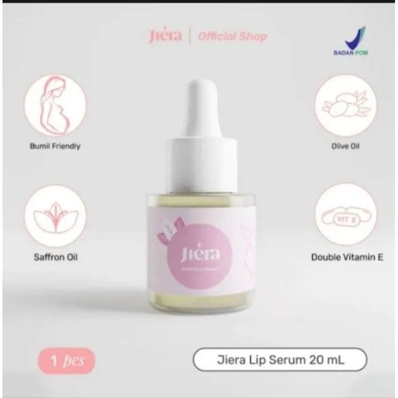 SERUM JIERA BIBIR 20 ML LIP SERUM JIERA