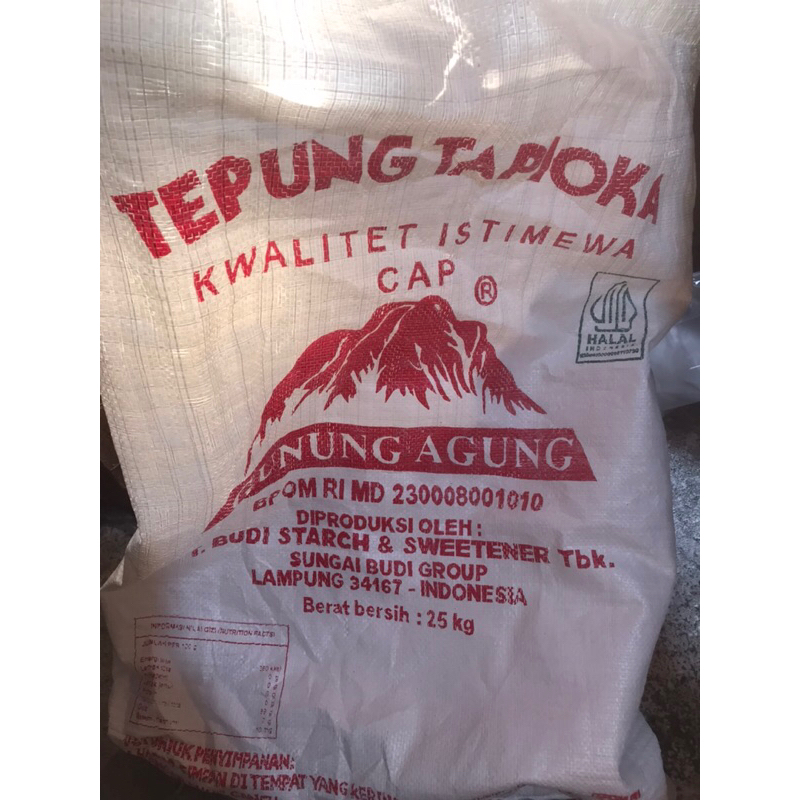 

[REPACK] Tepung Aci / Tepung Tapioka Cap Gunung Agung 1kg 500g 250g