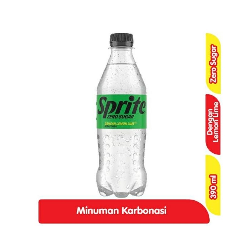 

BARU! Sprite Zero Sugar 390 ml Botol