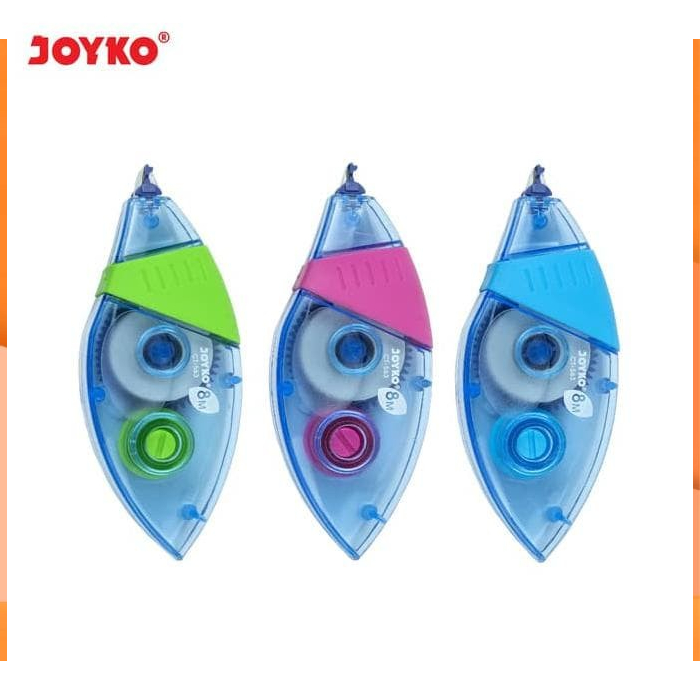 

Correction Tape / Tip ex kertas JOYKO CT-563 (Tip-ex Kertas/pengoreksi pulpen/pengoreksi pena/pita koreksi)