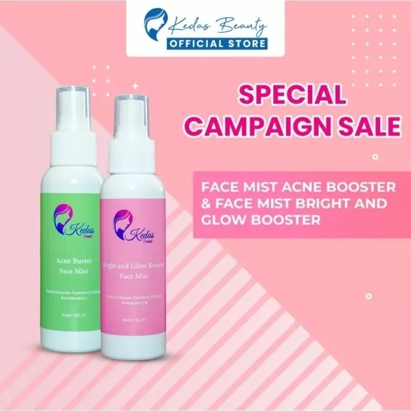 FACE MIST KEDAS BEAUTY 100% ORIGINAL ASLI, By Kedas Beaty Palu