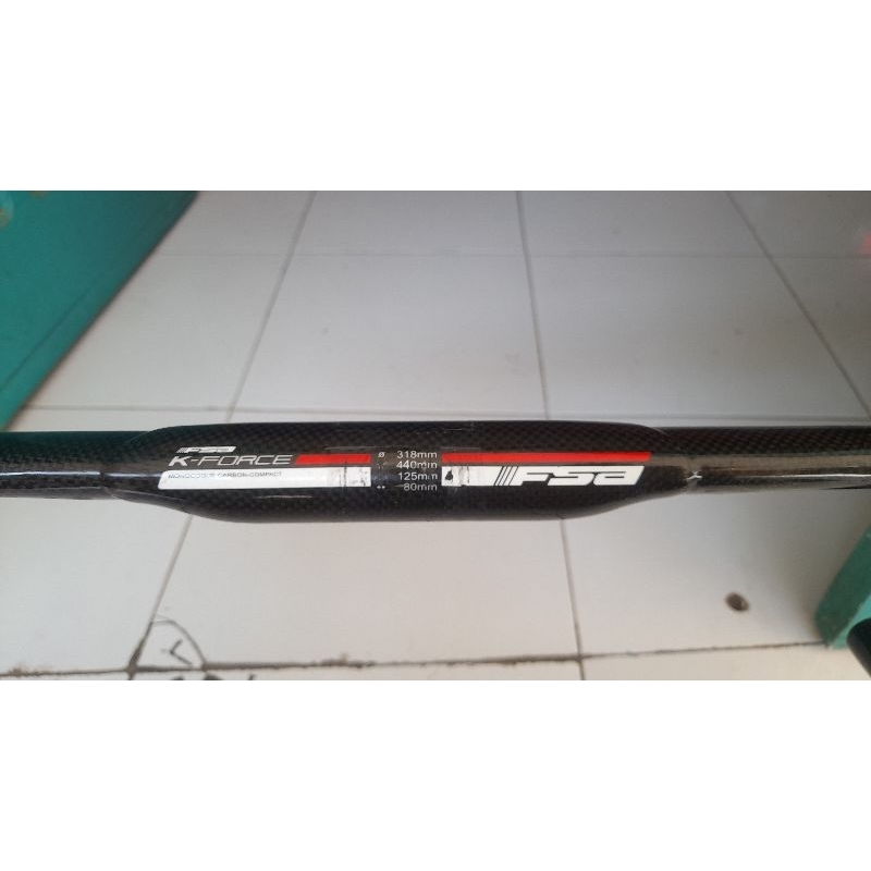 Handlebar Dropbar FSA K Force Carbon Original Roadbike Fixie MTB